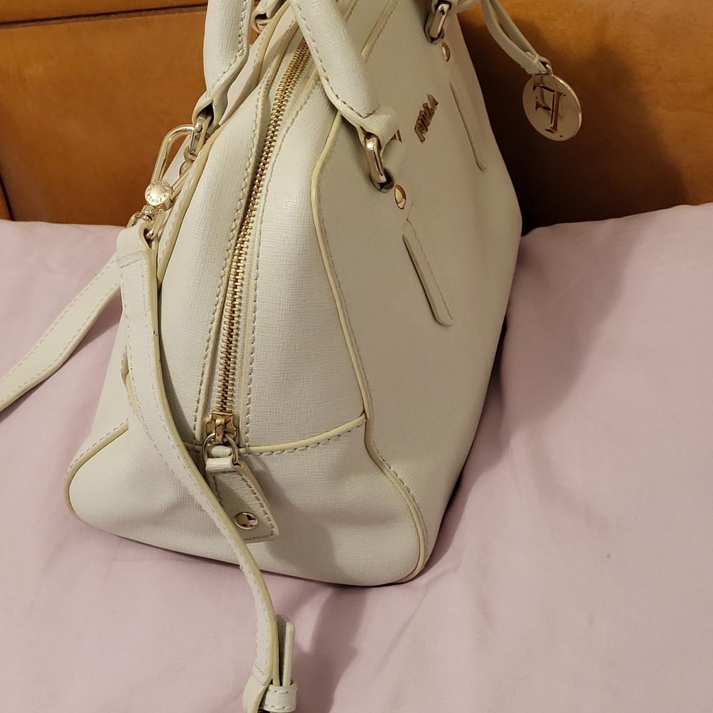 Furla Creme Crossbody Bag - Picture 5 of 16